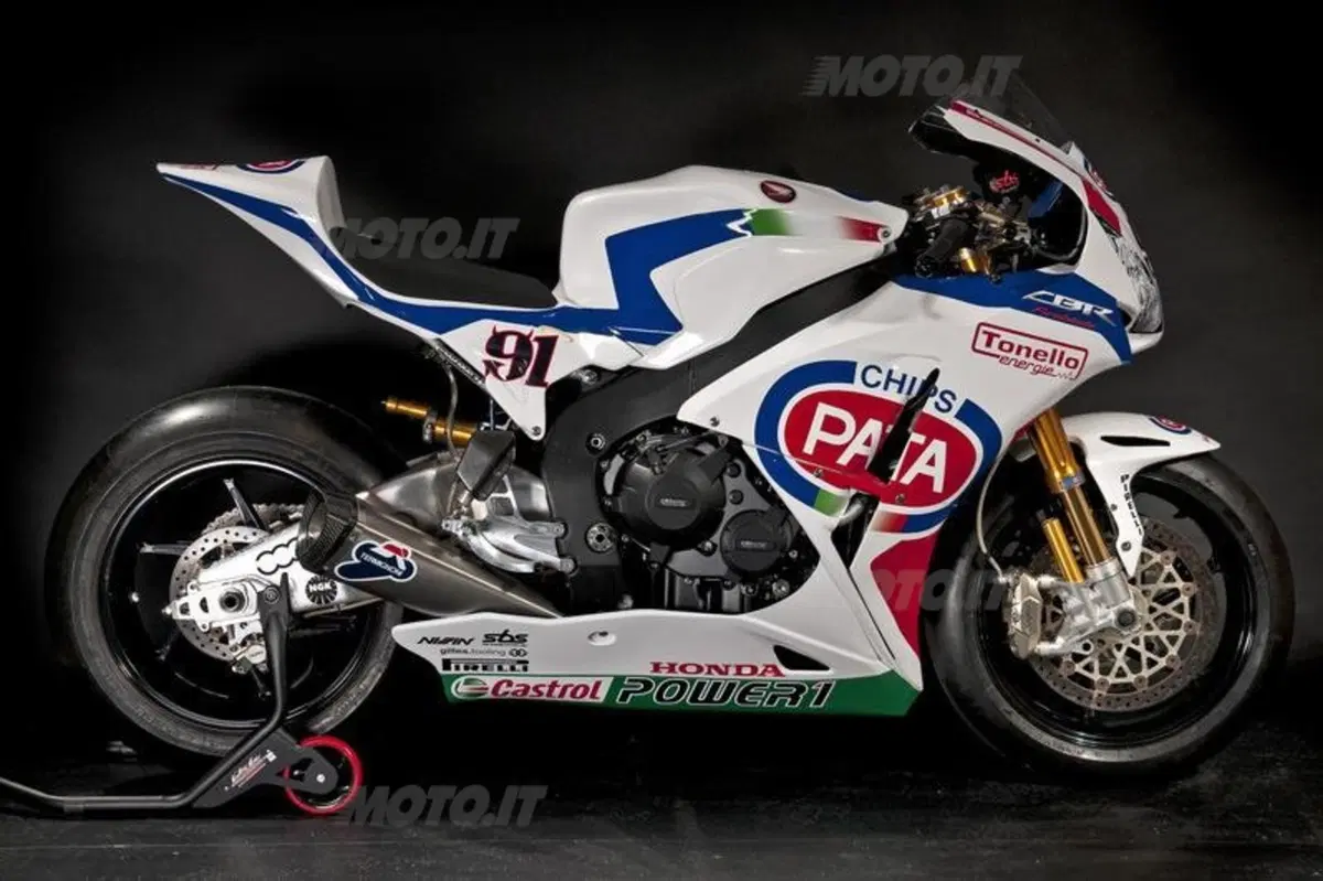 Presentato al Motor Bike Expo il Team Pata Honda SBK
