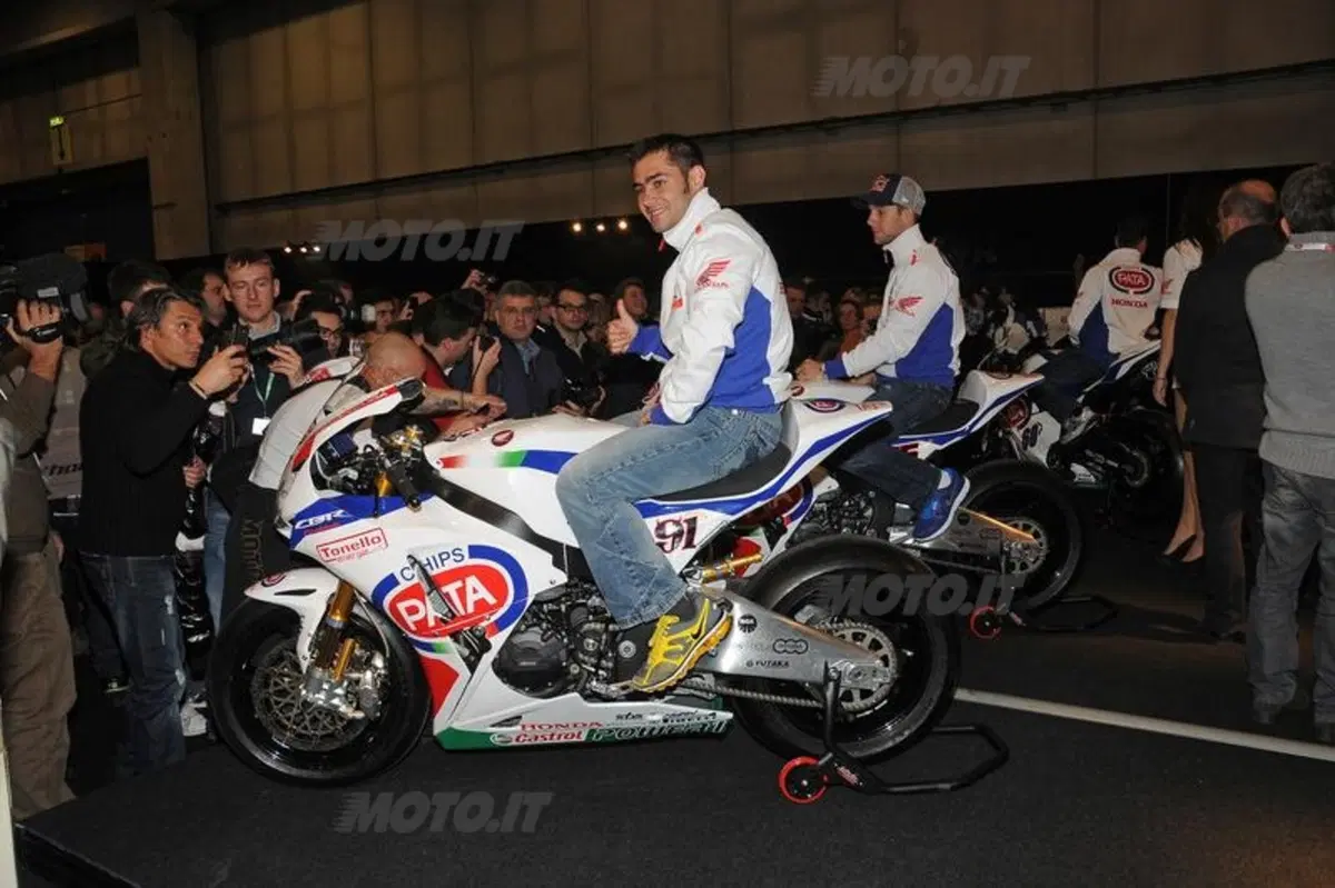 Presentato al Motor Bike Expo il Team Pata Honda SBK (20)