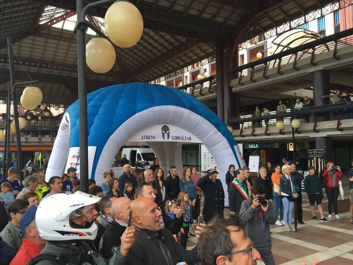 Atene - Gibilterra, la gallery di metà gara (15)