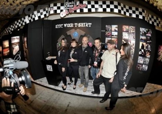 Una galleria d'arte by Blackober al Motor Bike Expo