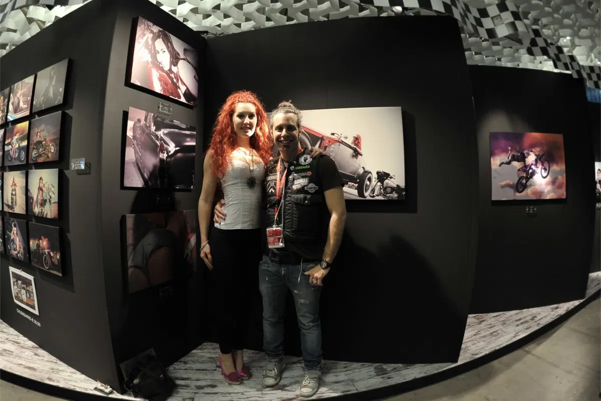 Una galleria d'arte by Blackober al Motor Bike Expo (3)