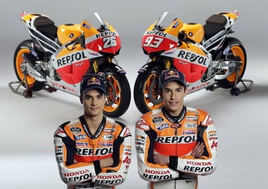 Presentato il team Honda HRC 2013