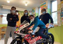 Il dono di Paolo Simoncelli e della SIC58 Squadra Corse ai bambini del Sant’Orsola [FOTOGALLERY]