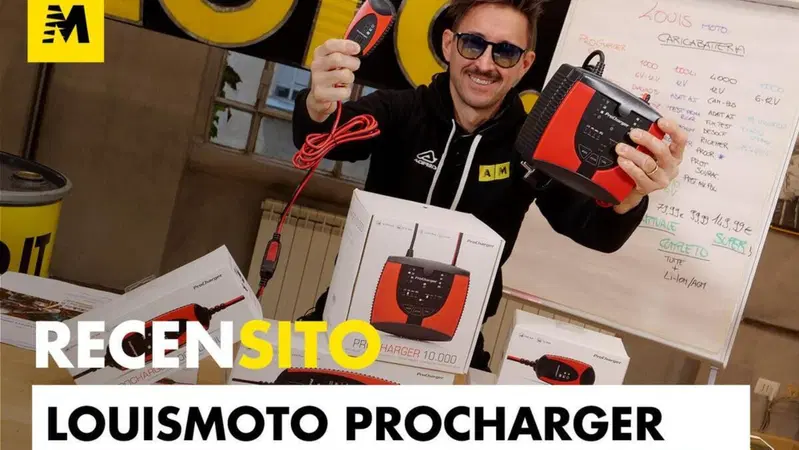 LouisMoto ProCharger. Mai pi&ugrave; batteria della moto a terra!