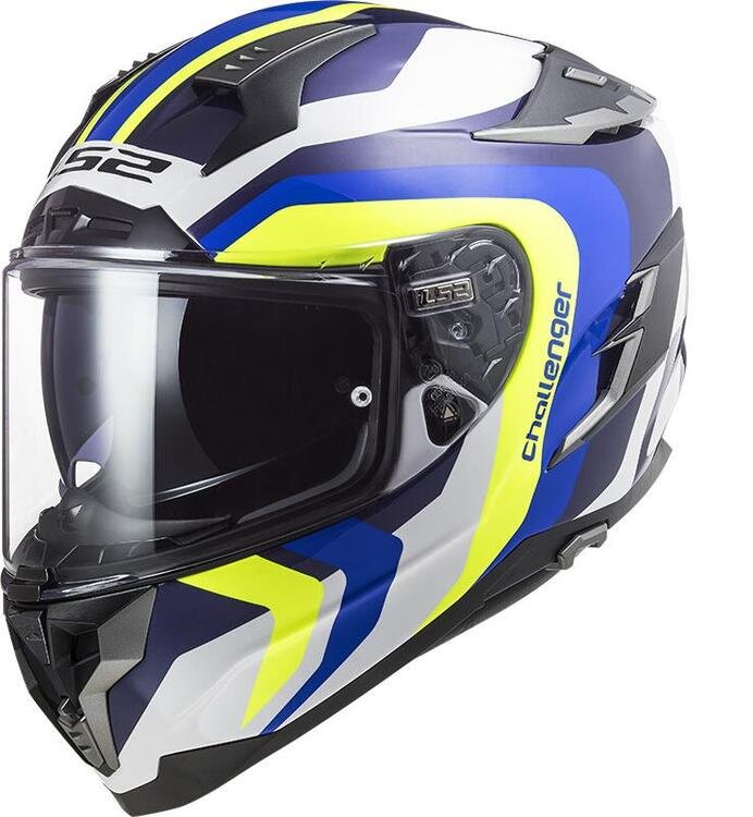 Casco integrale LS2 FF327 CHALLENGER GALACTIC in f
