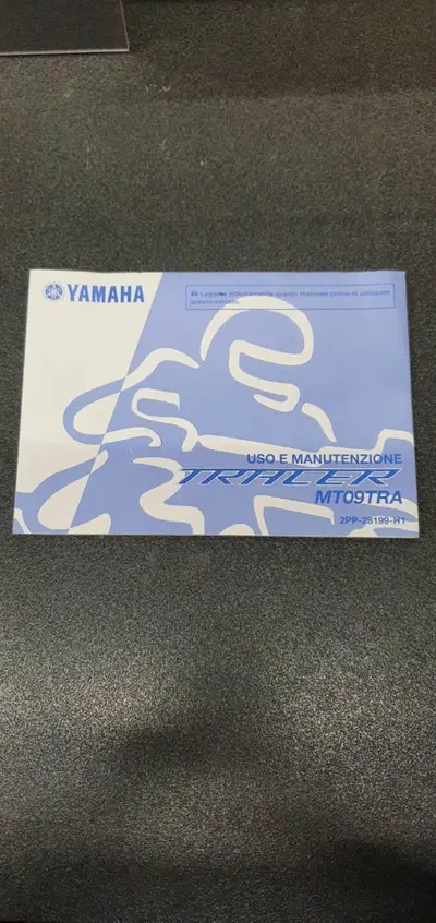USO E MANUTENZIONE MANUALE YAMAHA TRACER 900