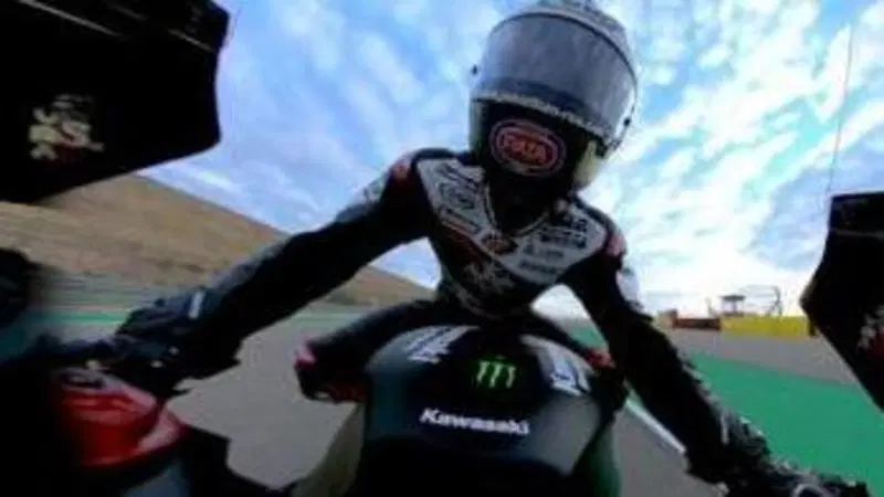 SBK. L'onboard a 360 gradi dalla Kawasaki ZX-10RRdi Rea ai test di Aragon [VIDEO]