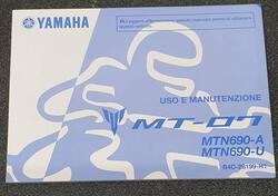 USO E MANUTENZIONE MANUALE YAMAHA PER MT 07