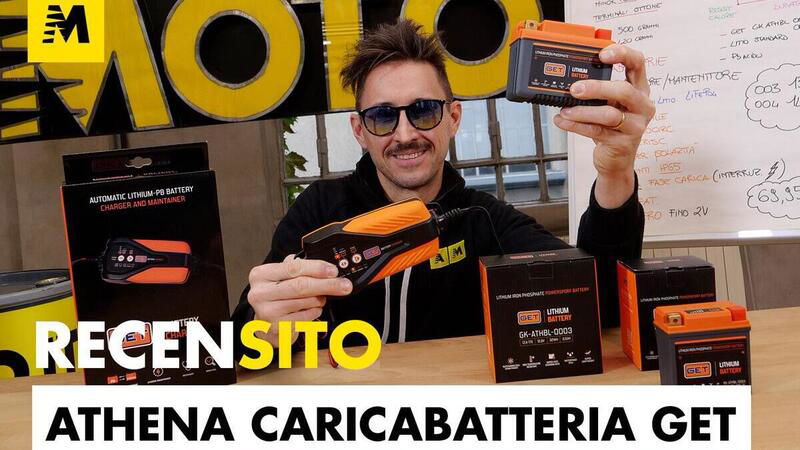 Caricabatterie e batterie off-road firmate GET by Athena! Prestazioni e design...