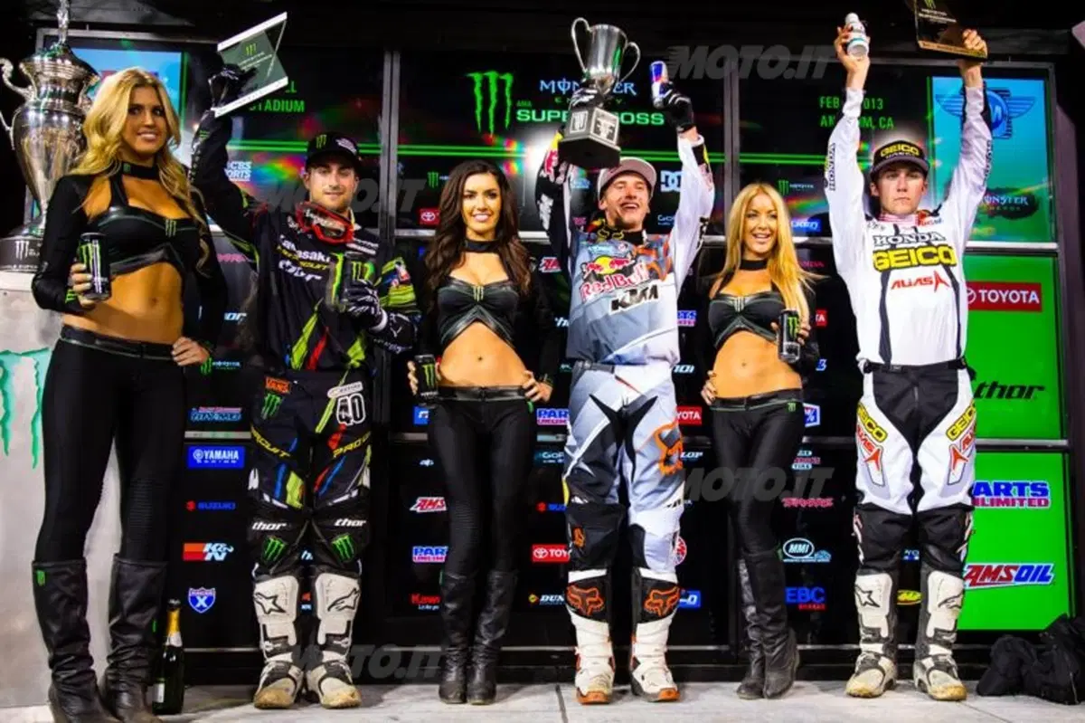 Storica doppietta KTM nel Supercross con Dungey e Roczen