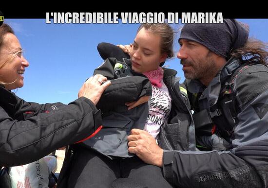 Una Yamaha XT 1200, Le Iene e “L’incredibile viaggio di Marika” [VIDEO]