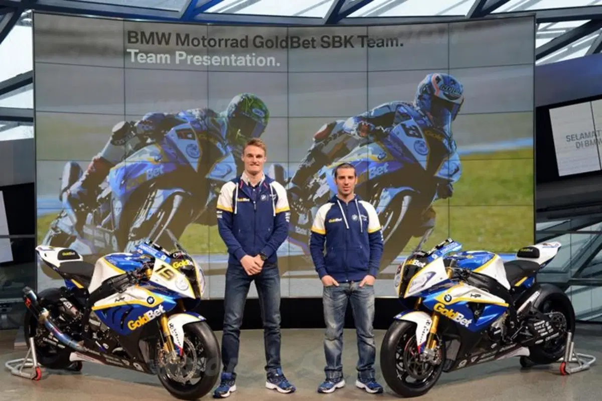 Presentato a Monaco il BMW Motorrad GoldBet SBK Team