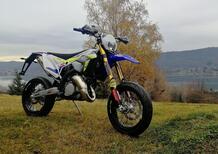 Sherco 125 Supermoto 2t TEST. La moto dei monelli!