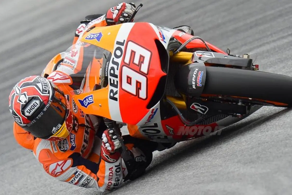 Test MotoGP Sepang. 3° giorno. 1° Pedrosa, cade Marquez. Rossi 3° (30)