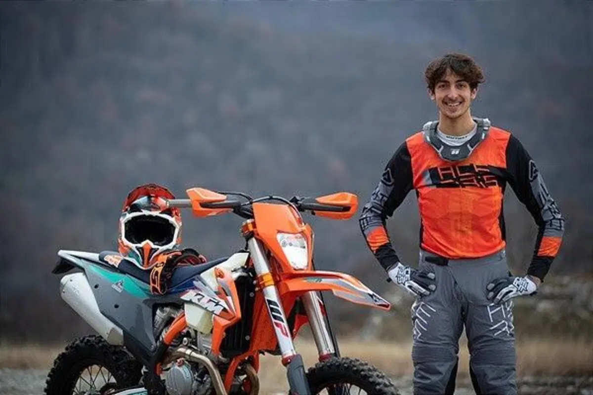 Andrea Verona nel Mondiale Enduro 2021 con KTM Italia