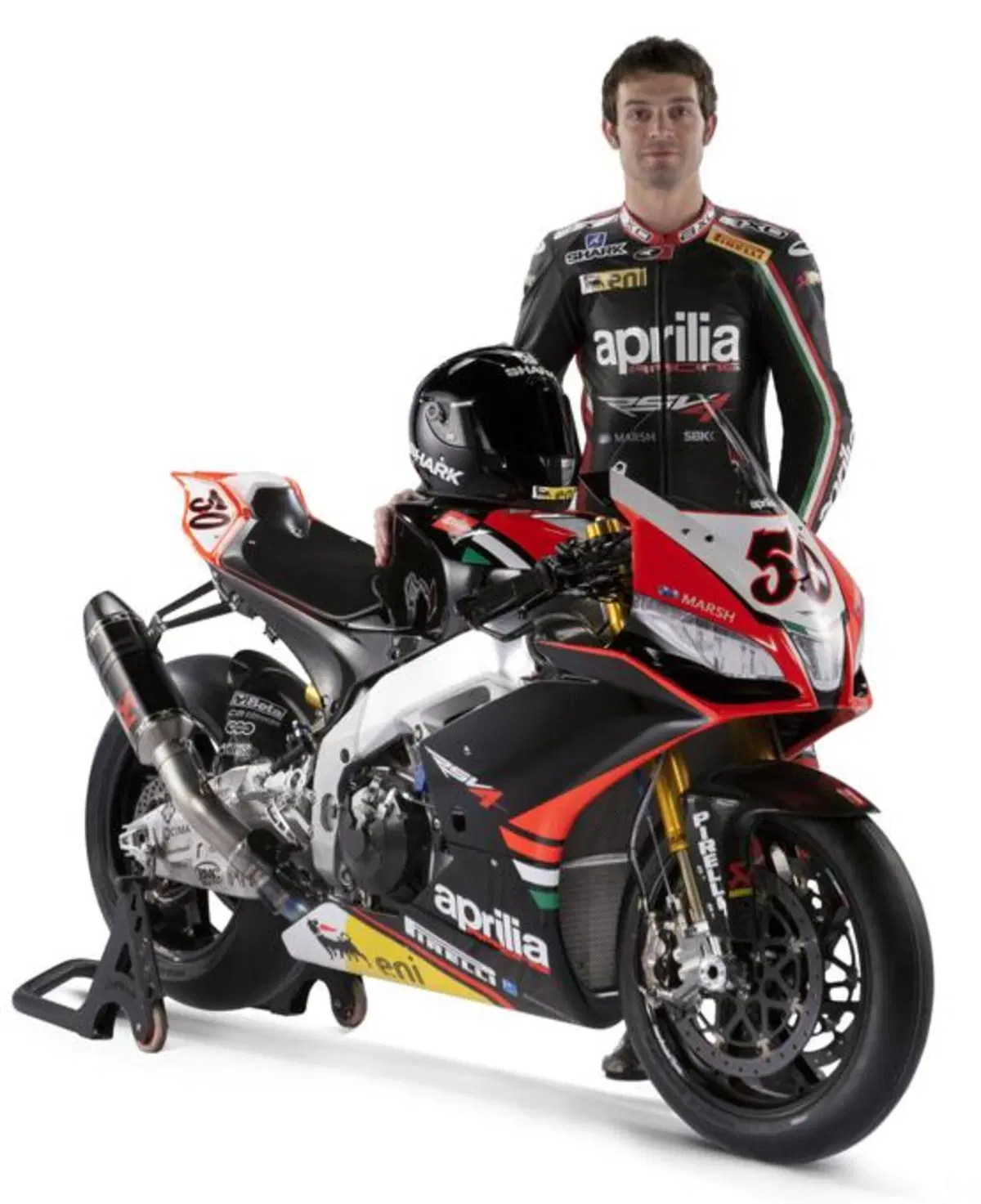 Presentato a Milano il World SBK Aprilia Racing team 2013 (2)