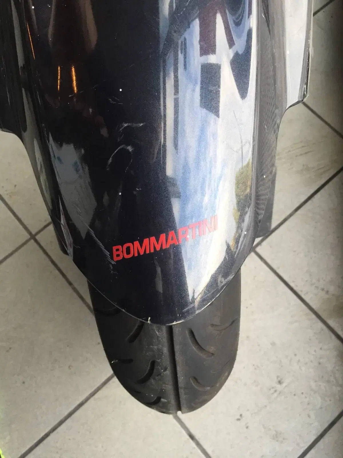 Ruota+forcella+parafango ant Kymco DT125 (2)