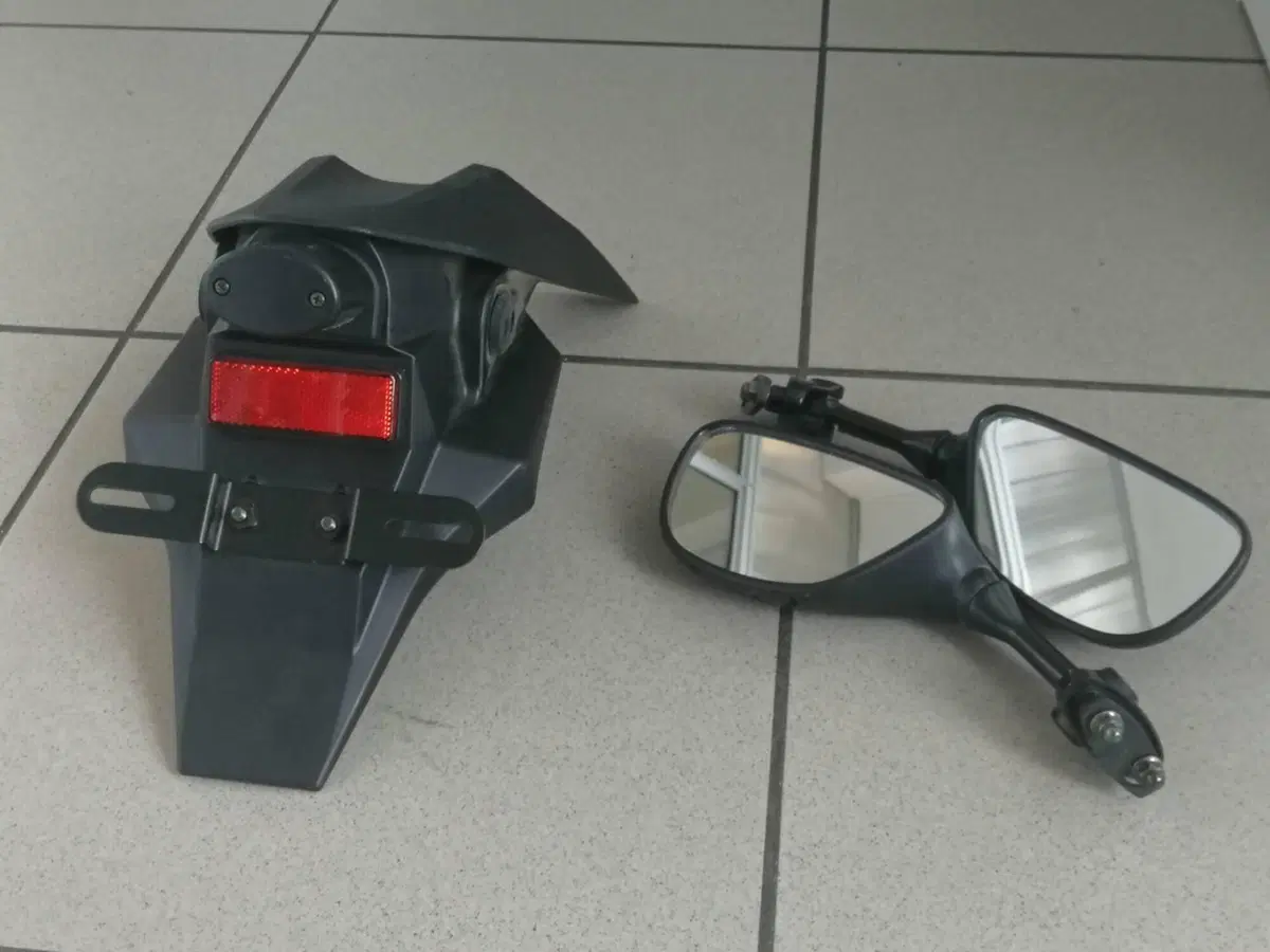 PORTATARGA E SPECCHIETTI KAWASAKI ZX6R 636 '03/'04