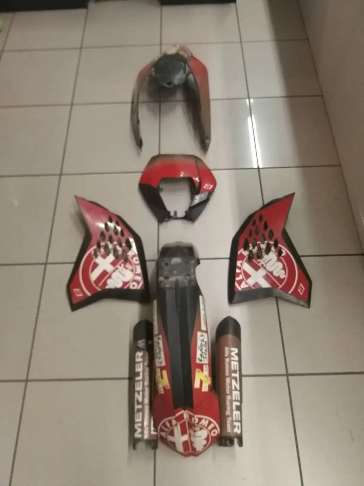 KIT PLASTICHE COMPLETO KTM EXC 2008/11 (2)