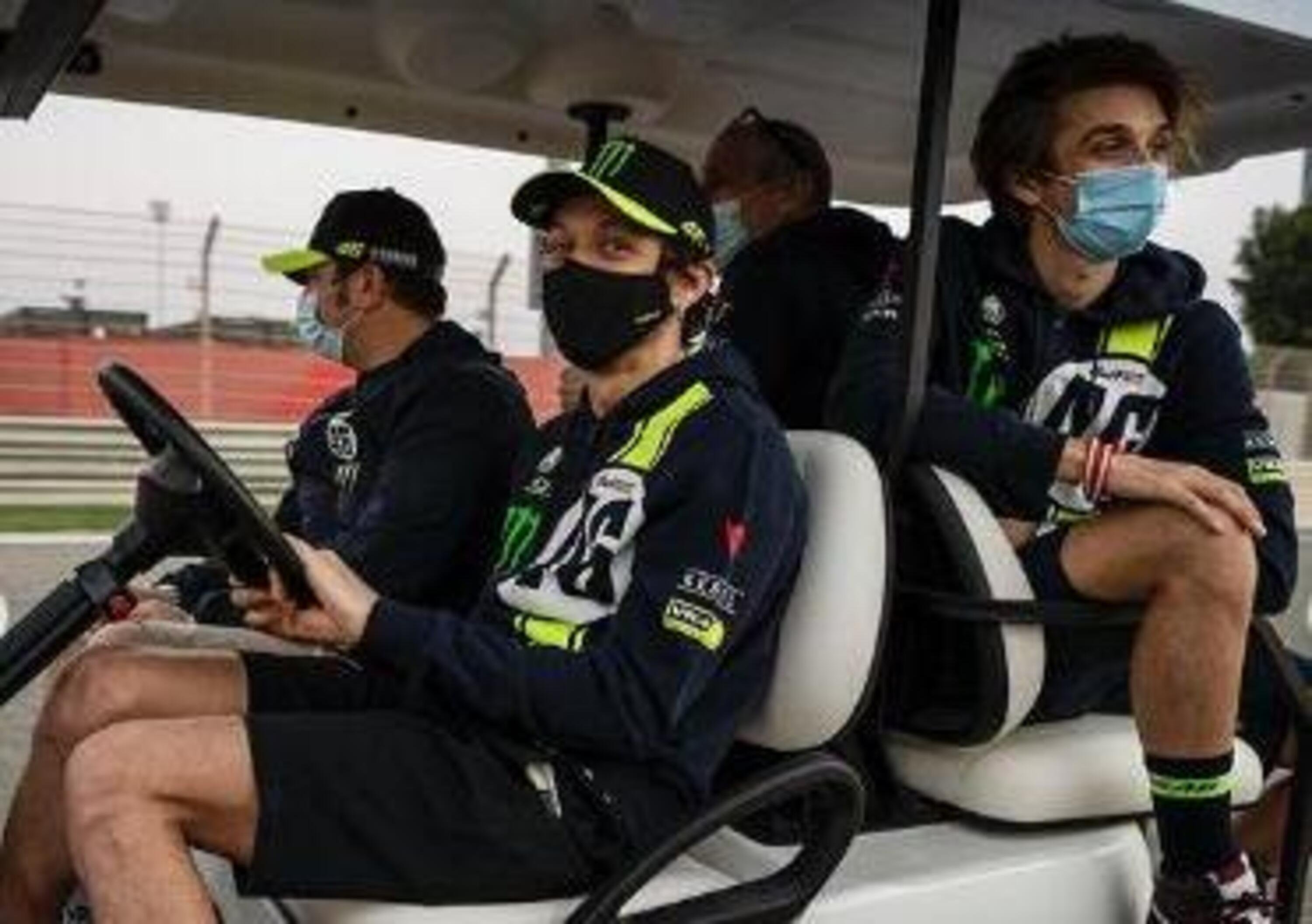 12 Ore del Golfo: le prime foto di Valentino Rossi, Luca Marini e Uccio in Bahrain 