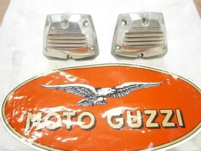 Coperchi punterie CROMATI (COPPIA) Moto Guzzi