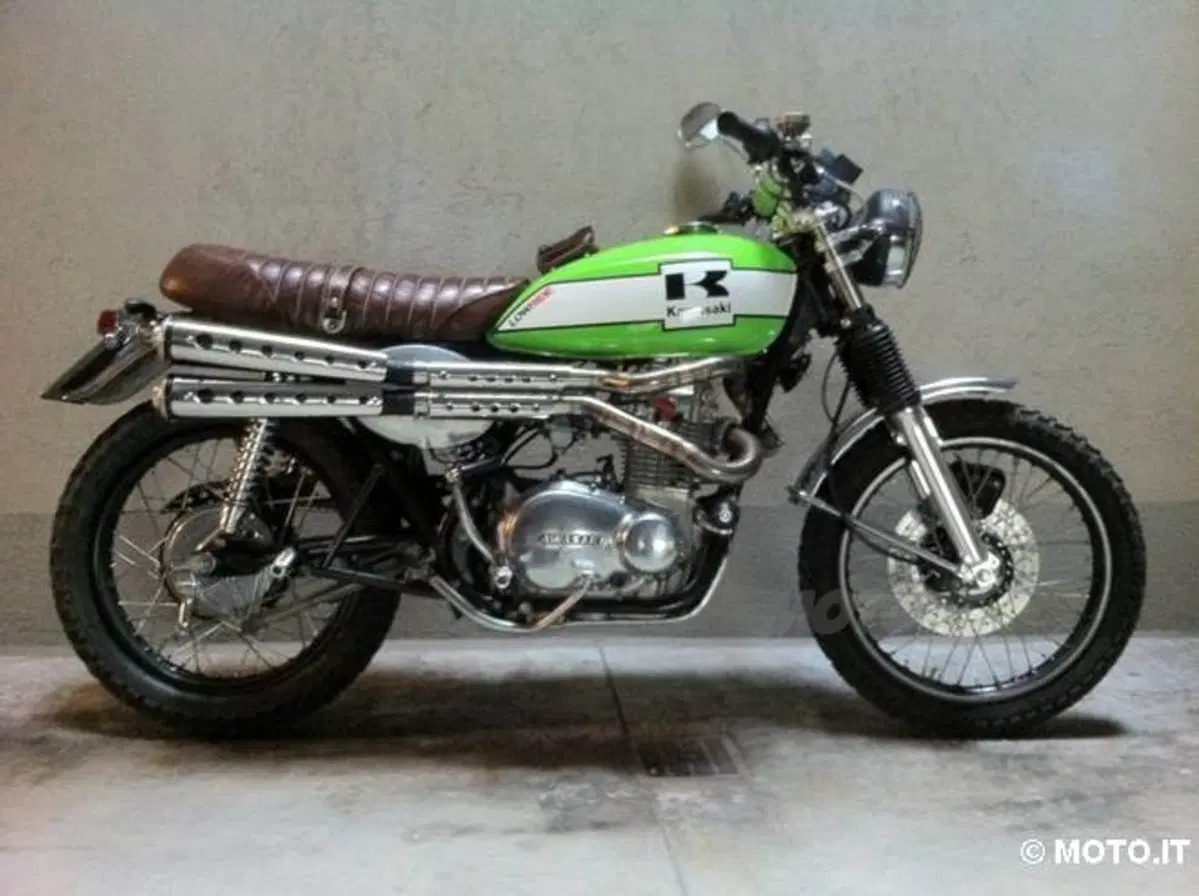 Le Strane di Moto.it: Kawasaki Z400 scrambler (2)