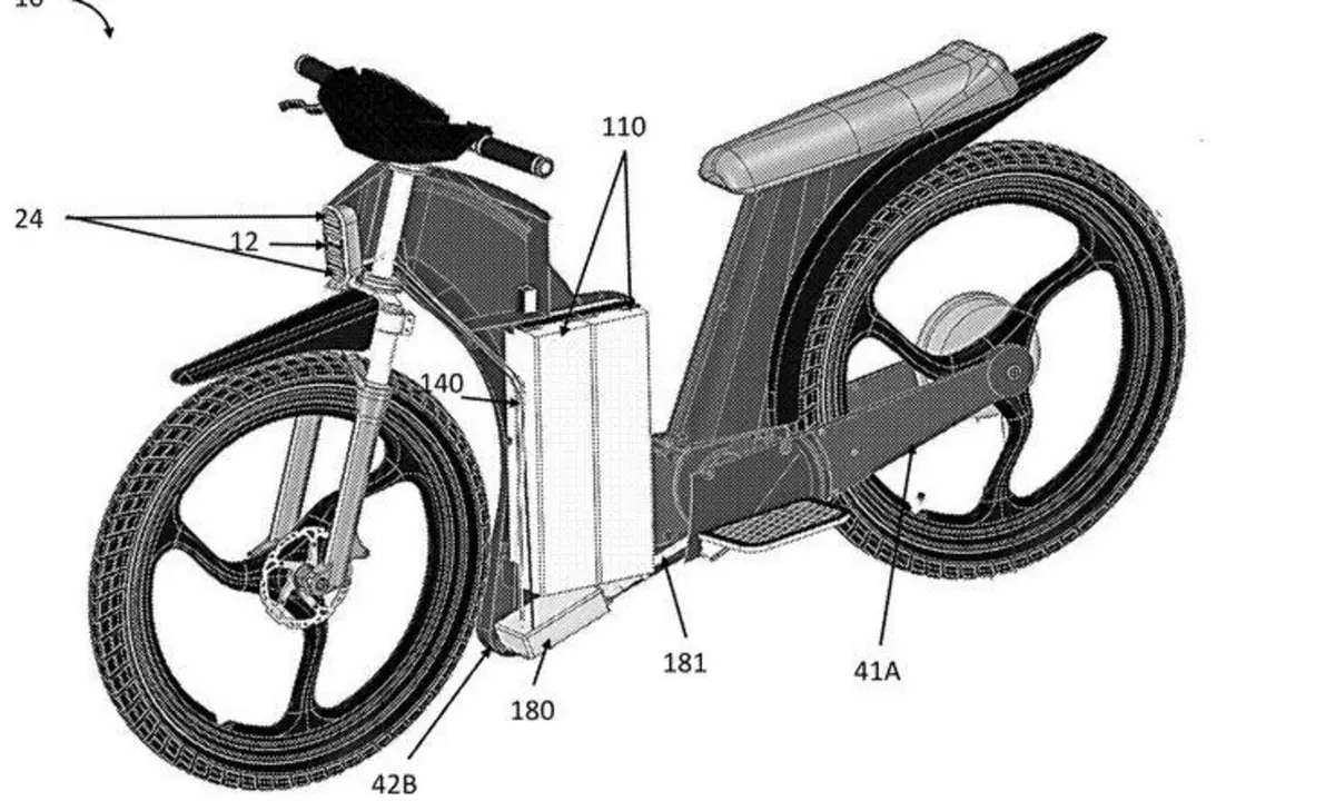 Flluid_2. Lo scooter che si trasforma&nbsp;in eBike. L'ultimo brevetto di Erik Buell