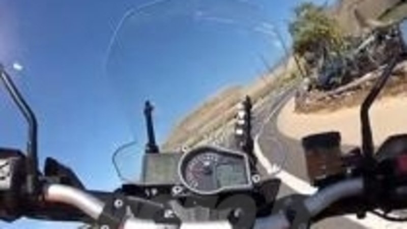 KTM 1190 Adventure: video onboard  