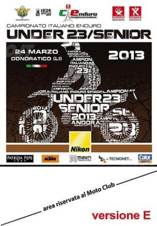 Concorso. Scegli l’immagine ufficiale dei Campionati Italiani Enduro 2013