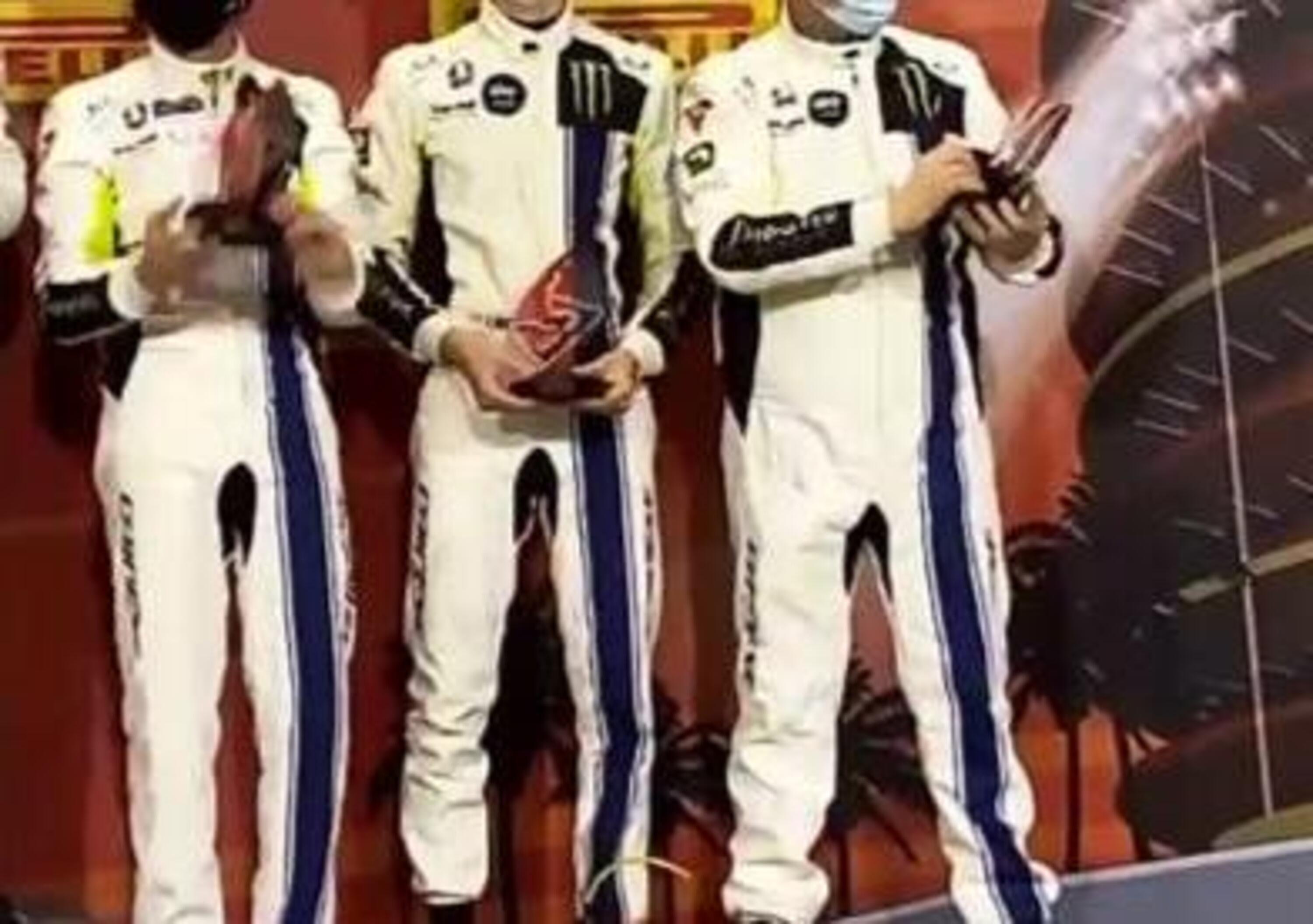 Valentino Rossi, Luca Marini e Uccio alla 12 Ore del Golfo: quarto posto assoluto e terzo di categoria