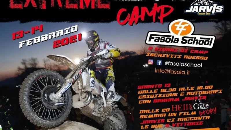 A scuola di Enduro estremo con il mitico Graham Jarvis 