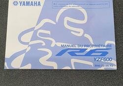 USO E MANUTENZIONE MANUALE YAMAHA YZF R6 FRANCESE