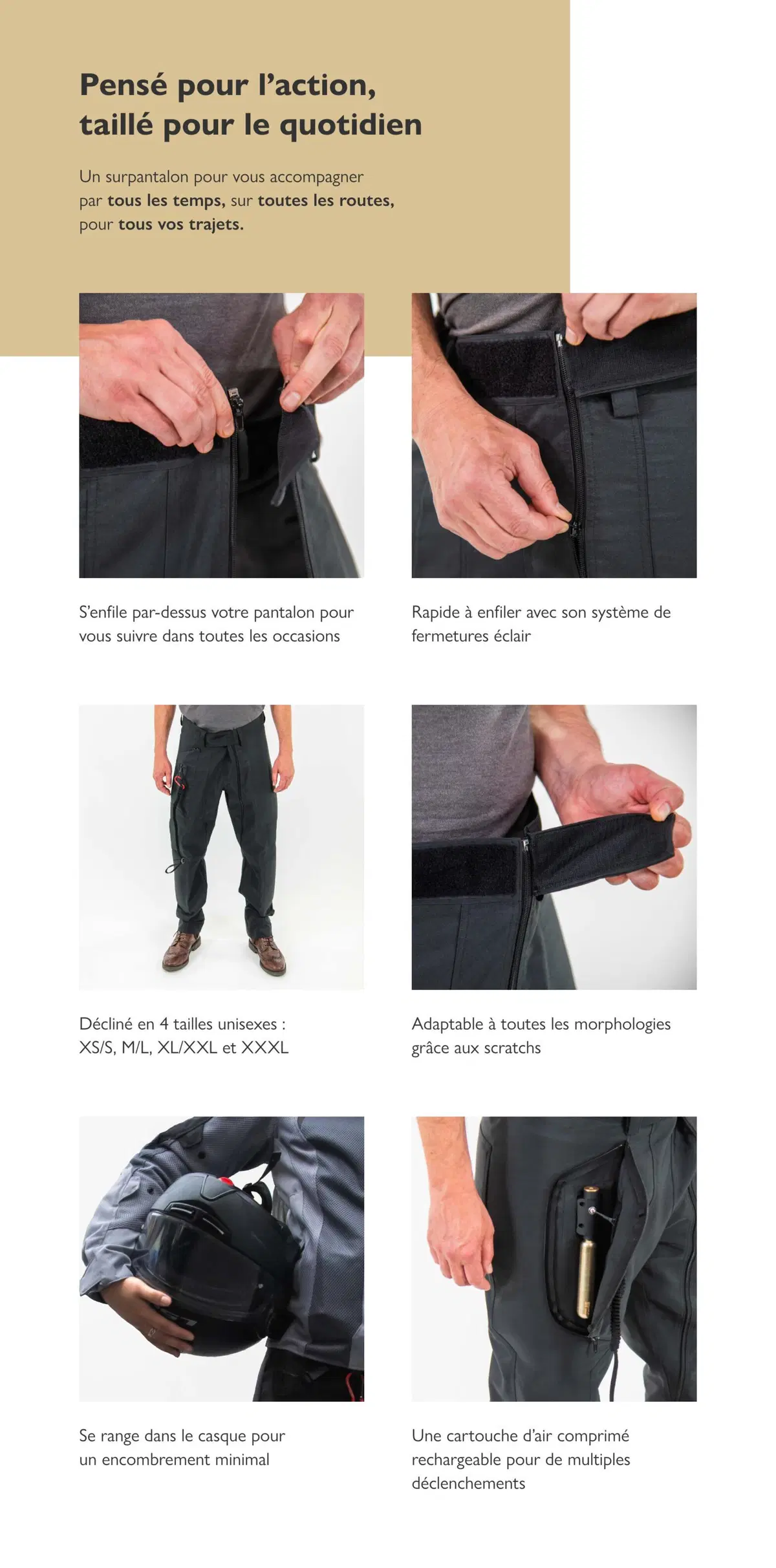 CX Air Dynamics presenta l'airbag per pantaloni. I pro e i contro, secondo noi (2)