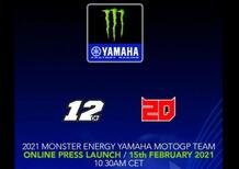 MotoGP 2021: per il Team Yamaha Monster Energy presentazione online il 15 febbraio