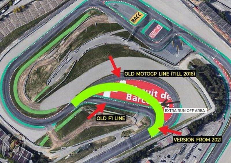 MotoGP. Ridisegnata &quot;La Caixa&quot; di Barcellona 