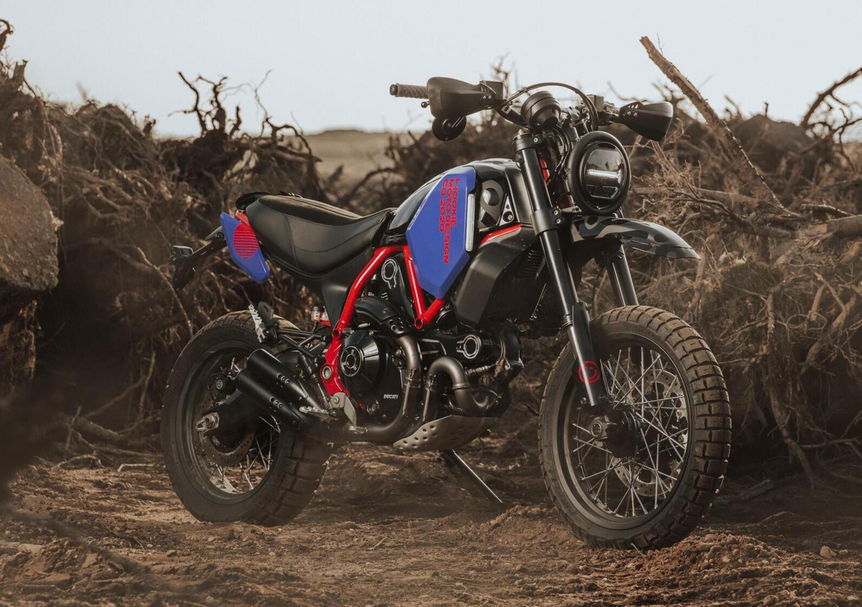 Hookie Co &quot;Scorpion&quot;: special e kit per Ducati Scrambler Desert Sled