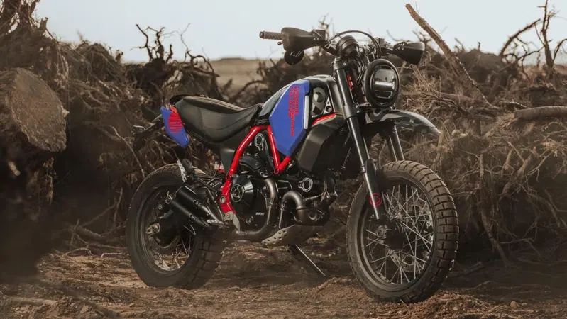 Hookie Co "Scorpion": special e kit per Ducati Scrambler Desert Sled