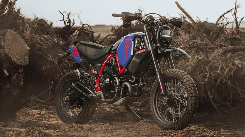 Hookie Co &quot;Scorpion&quot;: special e kit per Ducati Scrambler Desert Sled