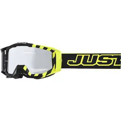 JUST1 GOGGLE IRIS STRIPE YELLOW