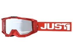 JUST1 GOGGLE IRIS TRACK RED-WHITE