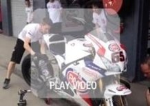 SBK Team Pata Honda: prove pratiche di Pit Stop