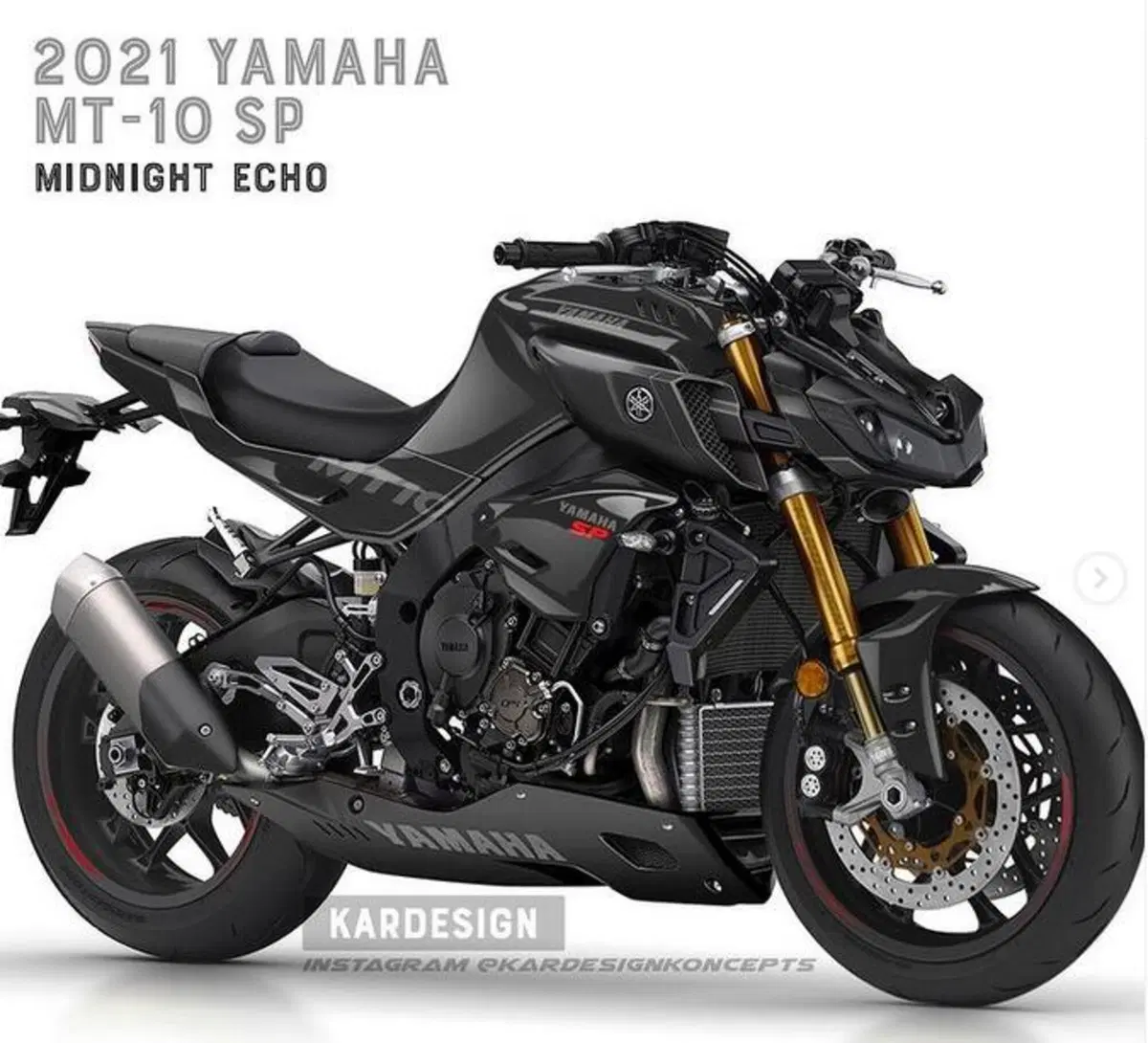 Kardesign: ecco il rendering per la Yamaha MT-10