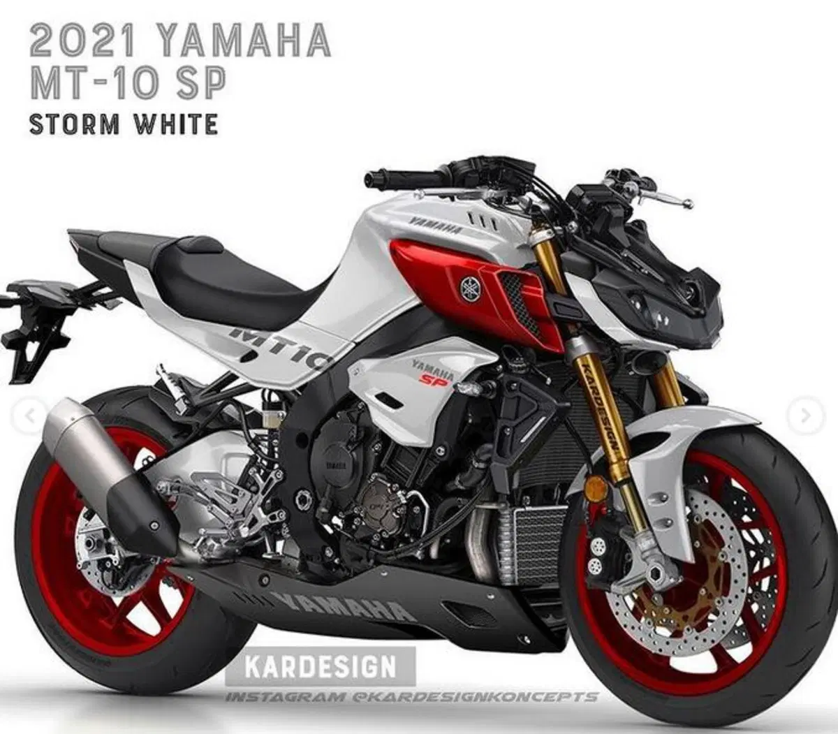 Kardesign: ecco il rendering per la Yamaha MT-10 (2)