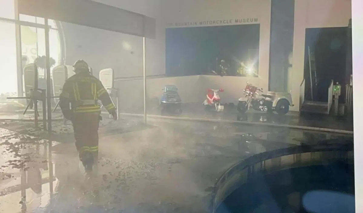 Il Top Mountain Motorcycle Museum in fiamme: The Day After [FOTO E VIDEO] (3)