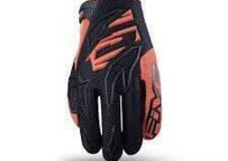 GUANTI GUANTO FIVE MXF3 BLACK/FLUO ORANGE Sgr