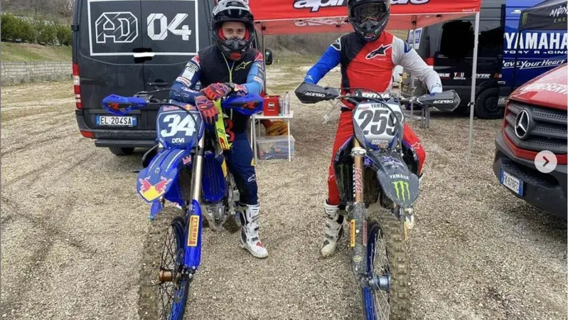MotoGP. L'allenamento di Andrea Dovizioso: motocross con Glen Coldenhoff