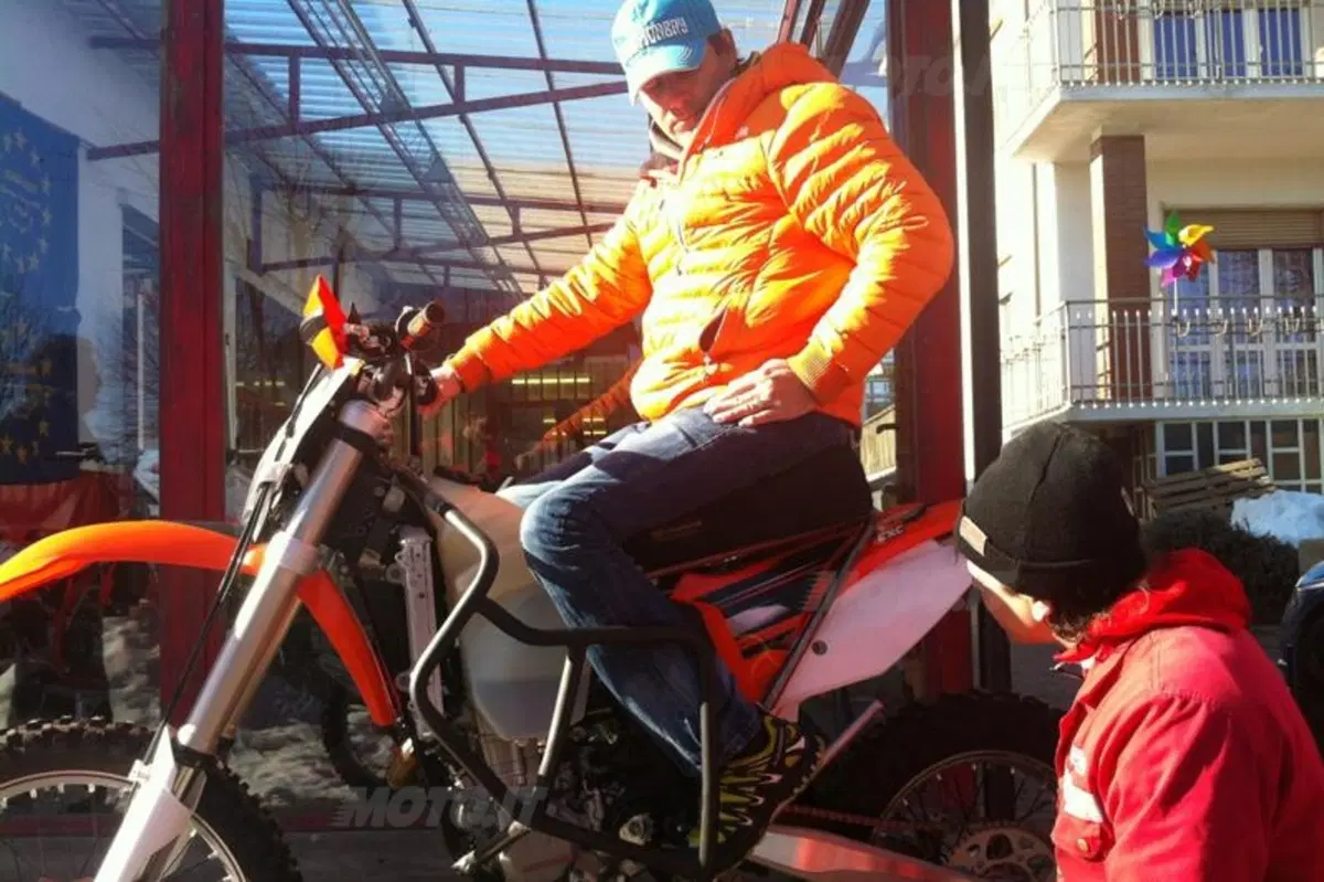 Nicola Dutto, l'"Alex Zanardi" delle moto: sarà apripista all'Italian Baja! (2)