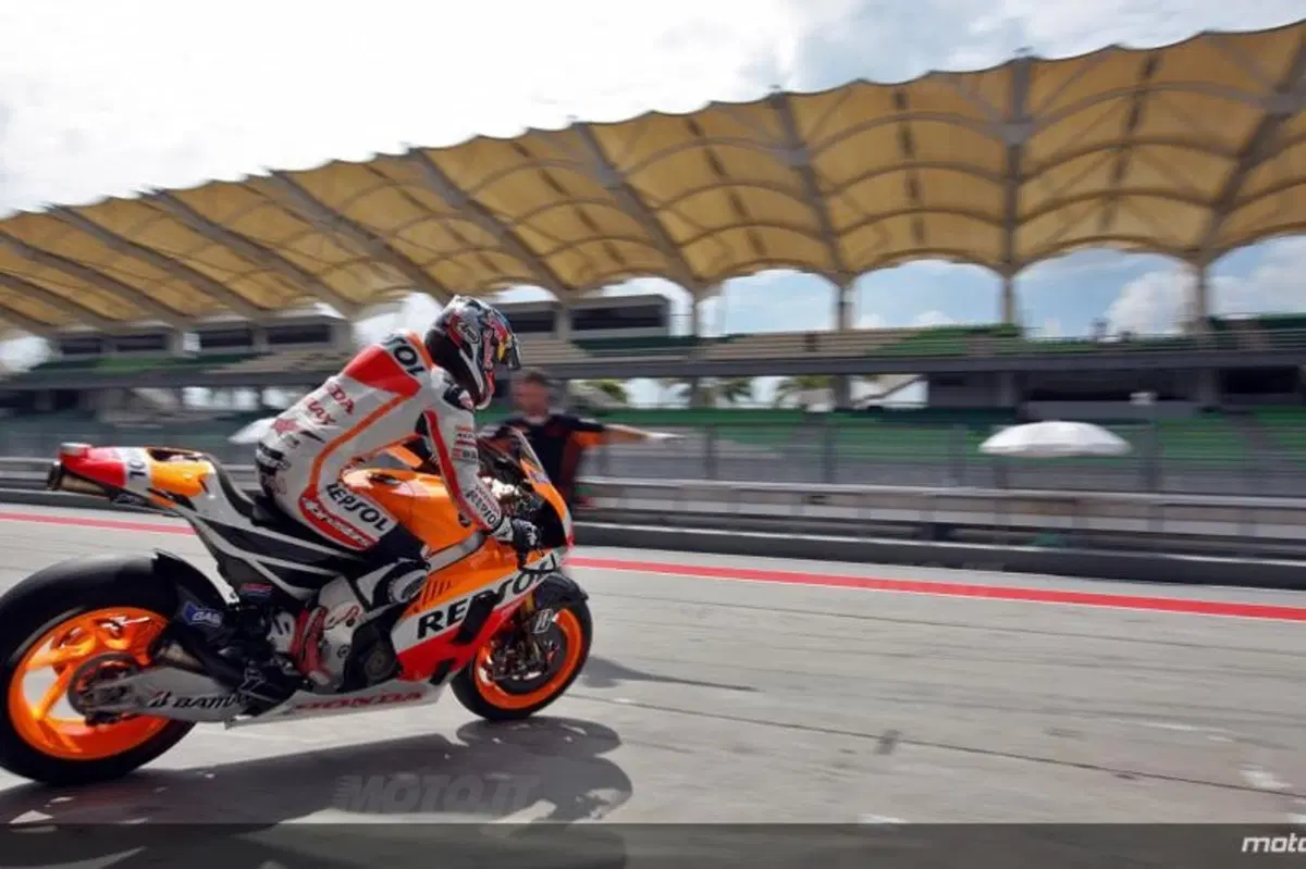Test MotoGP Sepang. Pedrosa è il più veloce. Rossi 5° (7)