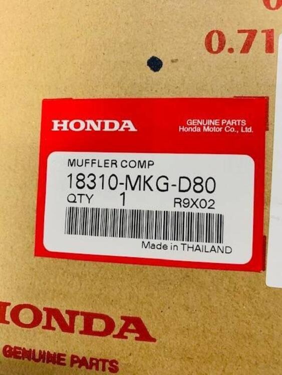 Marmitta completa per Honda Rebel cmx500 2020 (3)