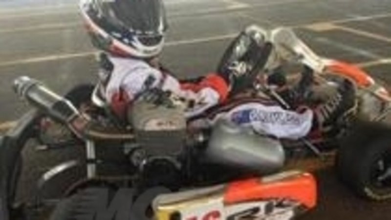 Troy Bayliss: il figlio Ollie correr&agrave; a luglio la sua prima gara di go-kart in Italia  